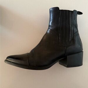 Vagabond Leather Booties